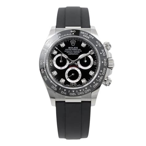 Rolex Daytona 16519LN 18K White Gold Black Dial 40 mm